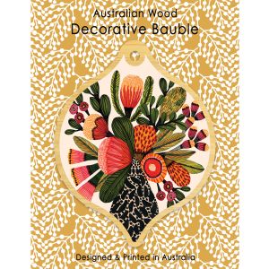 Single Bauble - Banksias In A Vase 