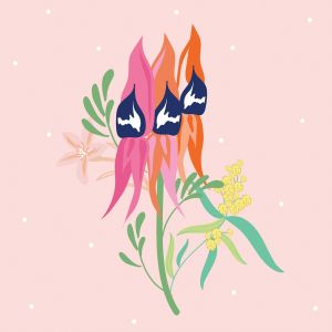Desert Pea Flower