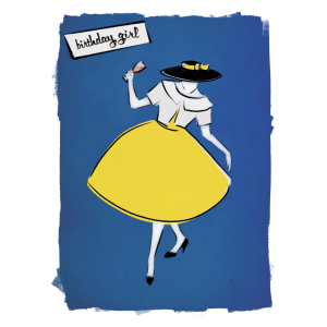 Julian Cowley - Yellow Dress B