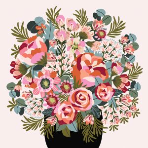 Blush Peonies & Roses