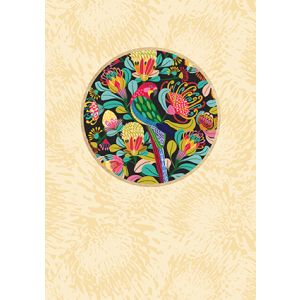 Rosella 70mm Magnet Greeting Card