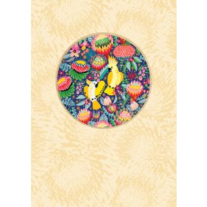 Birds 70mm Magnet Greeting Card