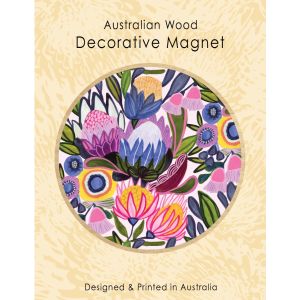 Protea Magnifica 70mm Magnet