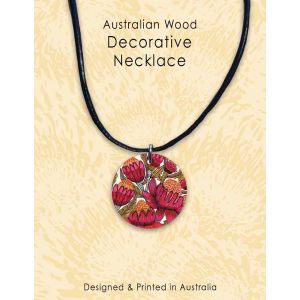 Waratah Necklace
