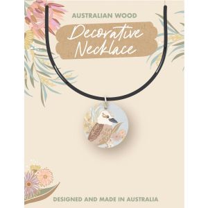 Pastel Kookaburra Necklace