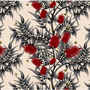 Bees In The Bottlebrush 