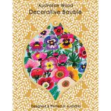Single Bauble - Pansies