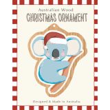 Die Cut Christmas Koala