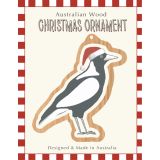 Die Cut Christmas Magpie