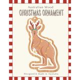 Die Cut Christmas Kangaroo