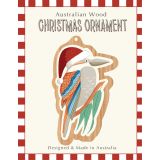 Die Cut Christmas Kookaburra