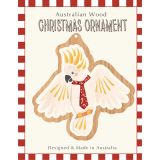 Die Cut Christmas Cockatoo