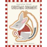 Die Cut Christmas Bilby