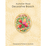 Gum Blossoms 40mm x 45mm