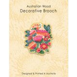 Aussie Native Flowers 40mm x 45mm