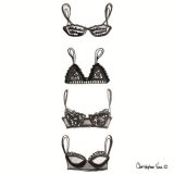 Black Bra Flat Lay 
