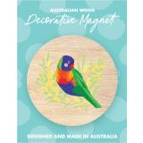 Rainbow Lorikeet 70mm Magnet