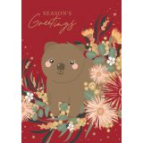Christmas Wombat