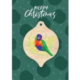 Greeting Card - Rainbow Lorikeet 