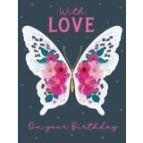 Birthday Wishes Butterfly