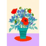 Eryngium & Poppies