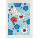 Butterfly - Pale Blue Floral