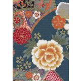 Teal Oriental Pattern