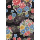 Floral Scene - Grey