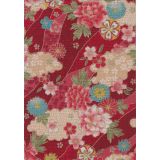 Oriental Floral - Red