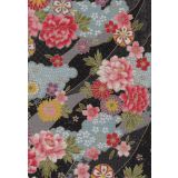 Oriental Floral - Black