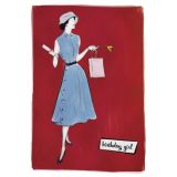 Light Blue Dress Birthday Girl