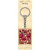 Waratah Keyring
