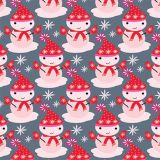 Snowmen Mittens