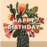 Happy Birthday Vase