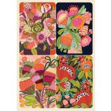 Removable Magnets Card - Australian Flowers No. 1