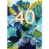 Blue 40th Birthday 