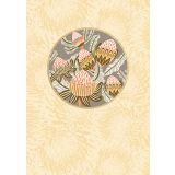 Bush Toned Banksias 70mm Magnet Greeting Card