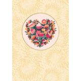 Heart 70mm Magnet Greeting Card