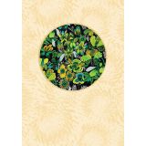 Rainforest Flora 70mm Magnet Greeting Card