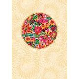 Tigerlilies 70mm Magnet Greeting Card