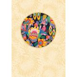 Fantasy Flora 70mm Magnet Greeting Card