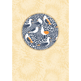 Seagulls 70mm Magnet Greeting Card