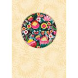 Bush Flowers 70mm Magnet Greeting Card