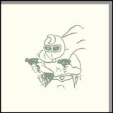 Super Hero Letterpress