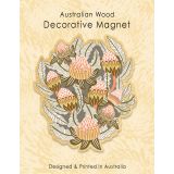 Wooden Magnet - Bush Tone Bank
