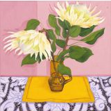 King Proteas On Flamingo Pink