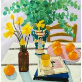 Daffodils & Silver Dollar