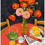 Iceland Poppies & Lemon Tea