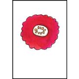 Pansy Printed Gift Card