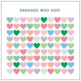 Engaged Coloured Hearts